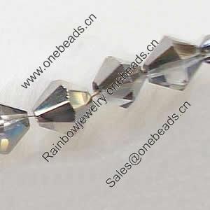 Bicones crystal beads, Handmade Faceted 4mm, Sold per 16-Inch Strand
