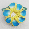 Polymer Clay Brooch, Handmade, 30mm, Sold by PC