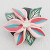 Polymer Clay Brooch, Handmade, 38mm, Sold by PC