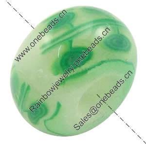 European Polymer Clay Beads, Rondelle, 10x6.5mm, Hole:Approx 4mm, Sold by PC