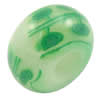 European Polymer Clay Beads, Rondelle, 10x6.5mm, Hole:Approx 4mm, Sold by PC