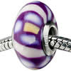 Polymer Clay Beads European, with brass core, Rondelle, 14.5x9mm, Hole:Approx 4-5mm, Sold by PC