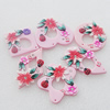 Pottery Clay Pendants/Earring charm, Mix Style, 28x52mm-30x55mm, Sold by Group