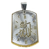 Pendant, Zinc Alloy Jewelry Findings Lead-free, 21x38mm, Sold by PC