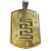 Pendant, Zinc Alloy Jewelry Findings Lead-free, 21x38mm, Sold by PC