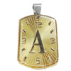 Pendant, Zinc Alloy Jewelry Findings Lead-free, 21x38mm, Sold by PC