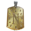 Pendant, Zinc Alloy Jewelry Findings Lead-free, 21x38mm, Sold by PC