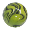 Watermark Acrylic Beads, Round 10mm, Sold by Bag