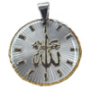 Pendant, Zinc Alloy Jewelry Findings, Flat Round, 29x36mm, Sold by PC