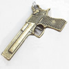 Pendant, Zinc Alloy Jewelry Findings, 35x20mm, Sold by Bag
