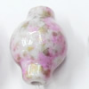 Spray-Painted Acrylic Beads, Lantern, 12x17mm, Sold by Bag