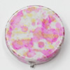 Spray-Painted Acrylic Beads, 18mm, Sold by Bag