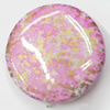 Spray-Painted Acrylic Beads, 33mm, Sold by Bag