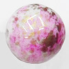 Spray-Painted Acrylic Beads, Round, 14mm, Sold by Bag