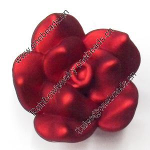 Spray-Painted Acrylic Flower, 26mm, Sold by PC