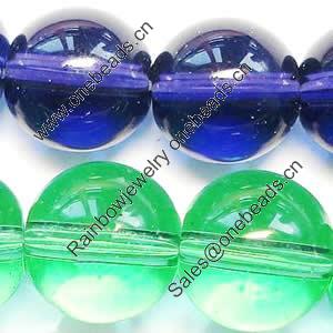 Round Crystal Beads, Handmade Round, 4mm, Sold per 13-14-Inch Strand