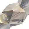 Cubic Crystal Beads, Faceted, 6mm, Sold per 15-Inch Strand