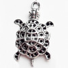 Pendant, Zinc Alloy Jewelry Findings Lead-free, 21x32mm, Sold by Bag