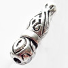 Beads, Zinc Alloy Jewelry Findings Lead-free, 7x23mm, Sold by Bag