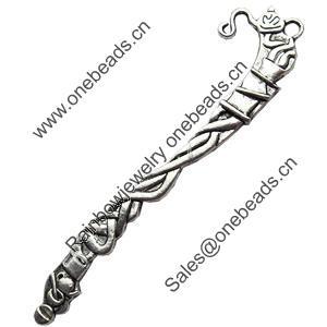 Bookmark, Zinc Alloy Jewelry Findings, 18x80mm, Sold by Bag 