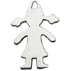 Pendant, Zinc Alloy Jewelry Findings Lead-free, 26x39mm, Sold by Bag
