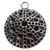 Pendant, Zinc Alloy Jewelry Findings Lead-free, 33x40mm, Sold by Bag