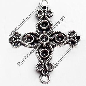 Pendant, Zinc Alloy Jewelry Findings Lead-free, 29x36mm, Sold by Bag