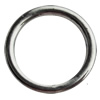 Donut, Zinc Alloy Jewelry Findings, O:24mm I:19mm, Sold by Bag