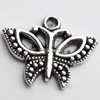Pendant, Zinc Alloy Jewelry Findings Lead-free, 19x14mm, Sold by Bag