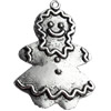 Pendant, Zinc Alloy Jewelry Findings Lead-free, 25x40mm, Sold by Bag