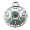 Pendant, Zinc Alloy Jewelry Findings, Lead-free, 16x20mm, Sold by Bag