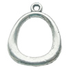 Pendant, Zinc Alloy Jewelry Findings, Lead-free, 17x22mm, Sold by Bag