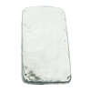 Cabochons,, Zinc Alloy Jewelry Findings, Lead-free, Rectangle 17x32mm, Sold by Bag