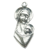 Pendant, Zinc Alloy Jewelry Findings, Lead-free, 15x43mm, Sold by Bag