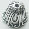 Bead Caps Zinc Alloy Jewelry Findings Lead-free, 14mm, Sold by Bag