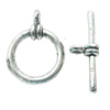 Clasps Zinc Alloy Jewelry Findings Lead-free, Loop:15x21mm Bar:8x24mm, Sold by KG 