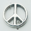 Pendant, Zinc Alloy Jewelry Findings, Lead-free, Sign 10mm, Sold by Bag