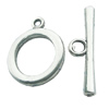 Clasps Zinc Alloy Jewelry Findings Lead-free, Loop:21x26mm Bar:9x35mm, Sold by KG 
