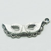 Pendant, Zinc Alloy Jewelry Findings, Lead-free, 32x10mm, Sold by Bag