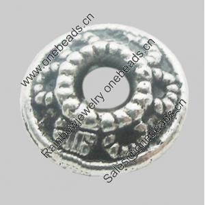 Beads, Zinc Alloy Jewelry Findings, Lead-free, 8mm, Sold by Bag