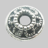 Beads, Zinc Alloy Jewelry Findings, Lead-free, 8mm, Sold by Bag