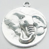 Pendant, Zinc Alloy Jewelry Findings, Lead-free, 39x45mm, Sold by Bag