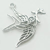 Pendant, Zinc Alloy Jewelry Findings, Lead-free, 32x29mm, Sold by Bag