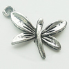 Pendant, Zinc Alloy Jewelry Findings, Lead-free, 22x20mm, Sold by Bag