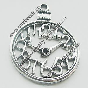 Pendant, Zinc Alloy Jewelry Findings, Lead-free, 30x40mm, Sold by Bag