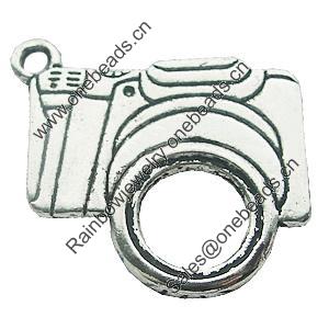 Pendant, Zinc Alloy Jewelry Findings, Lead-free, 22x21mm, Sold by Bag