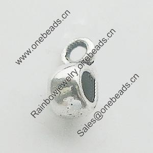 Connectors, Zinc Alloy Jewelry Findings, Lead-free, 3x7mm, Sold by KG