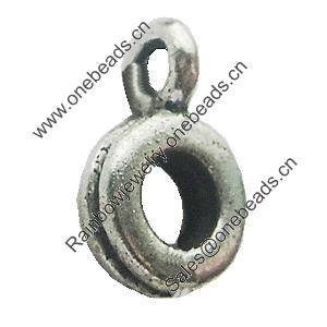 Connectors, Zinc Alloy Jewelry Findings, Lead-free, 5.5x9mm, Sold by KG