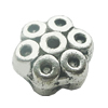 Spacer Zinc Alloy Jewelry Findings, Lead-free 9mm, Sold by Bag