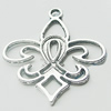 Pendant, Zinc Alloy Jewelry Findings, Lead-free, 25x31mm, Sold by Bag
